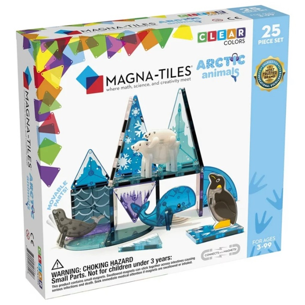 Magna-tiles attic animals